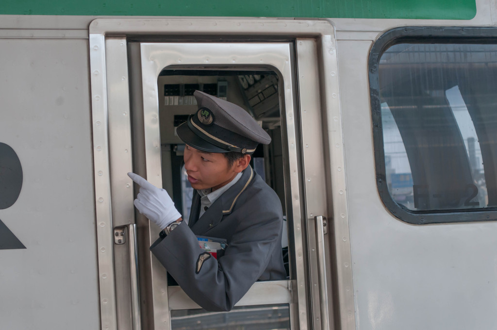 第2ラウンド　お題　車掌さん　撮影者　娘。