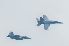 本日の厚木基地上空2