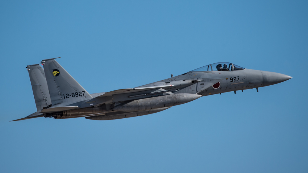 假想敌部队的F-15鷹式戰鬥機百里基地巡回教導・・・47