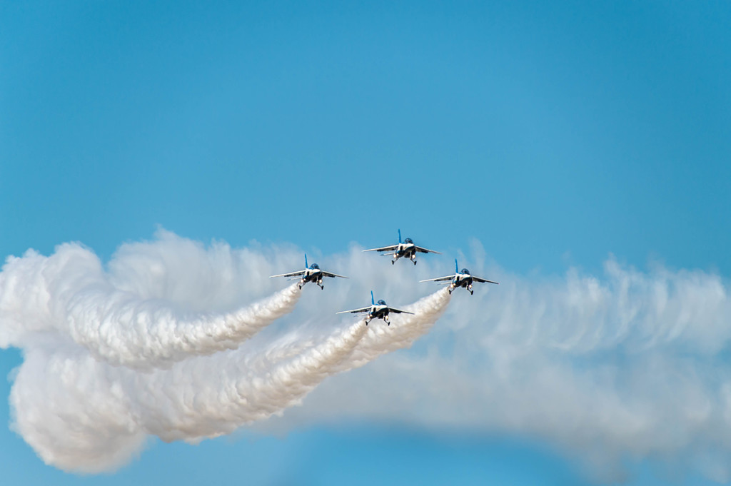 小松基地航空祭2014　やっとブルーまで来ました・・・が？