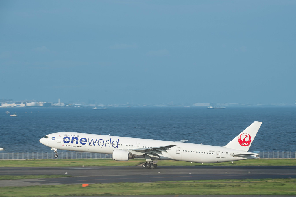 JAL　B777　離陸　流して・・・