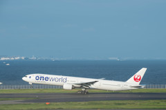JAL　B777　離陸　流して・・・