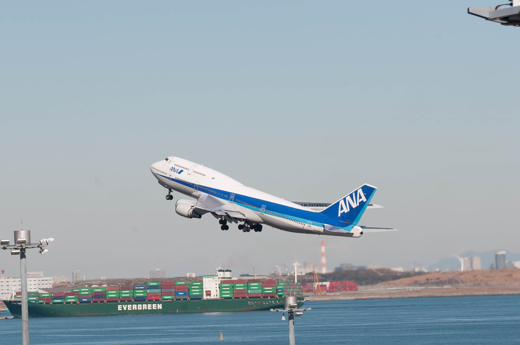 ANA　B747
