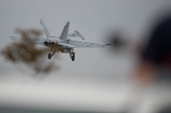 おち様の車と肩越しに・・・