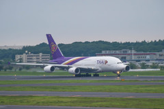 PM5：56　A380離陸