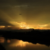 思わぬ夕景