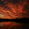 夕焼け雲圧巻