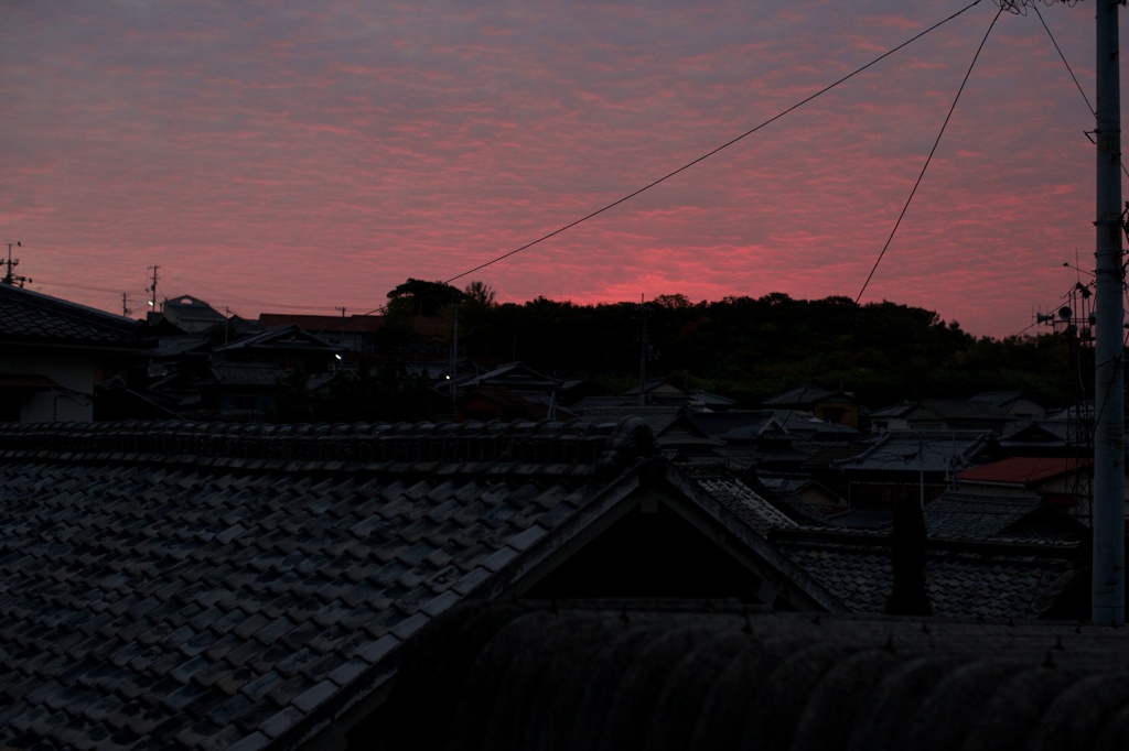 香川県伊吹島の夜明け１