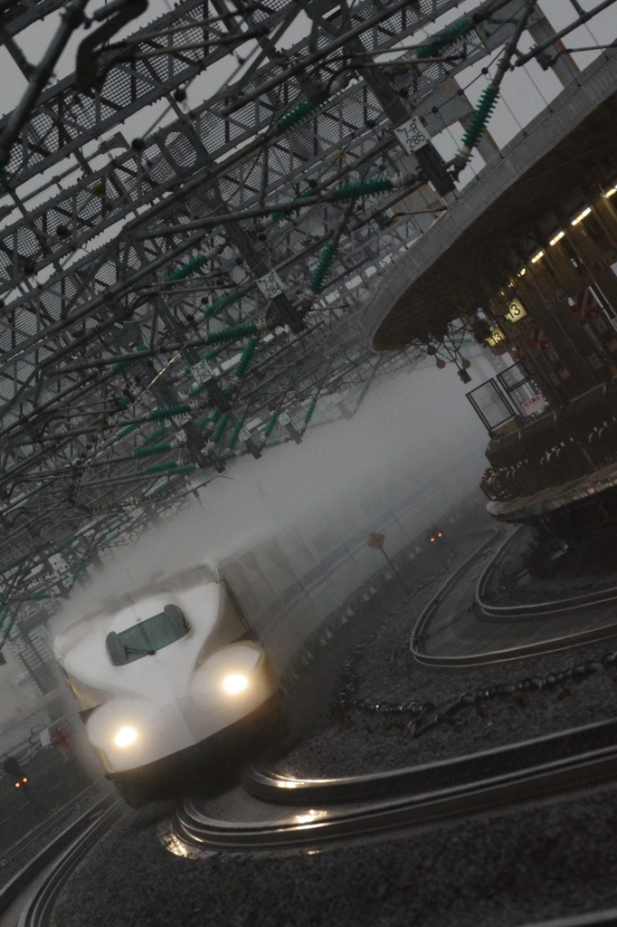 雨でもカッ飛びます