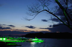 松島の夜明け