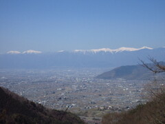 甲府盆地＆南アルプス