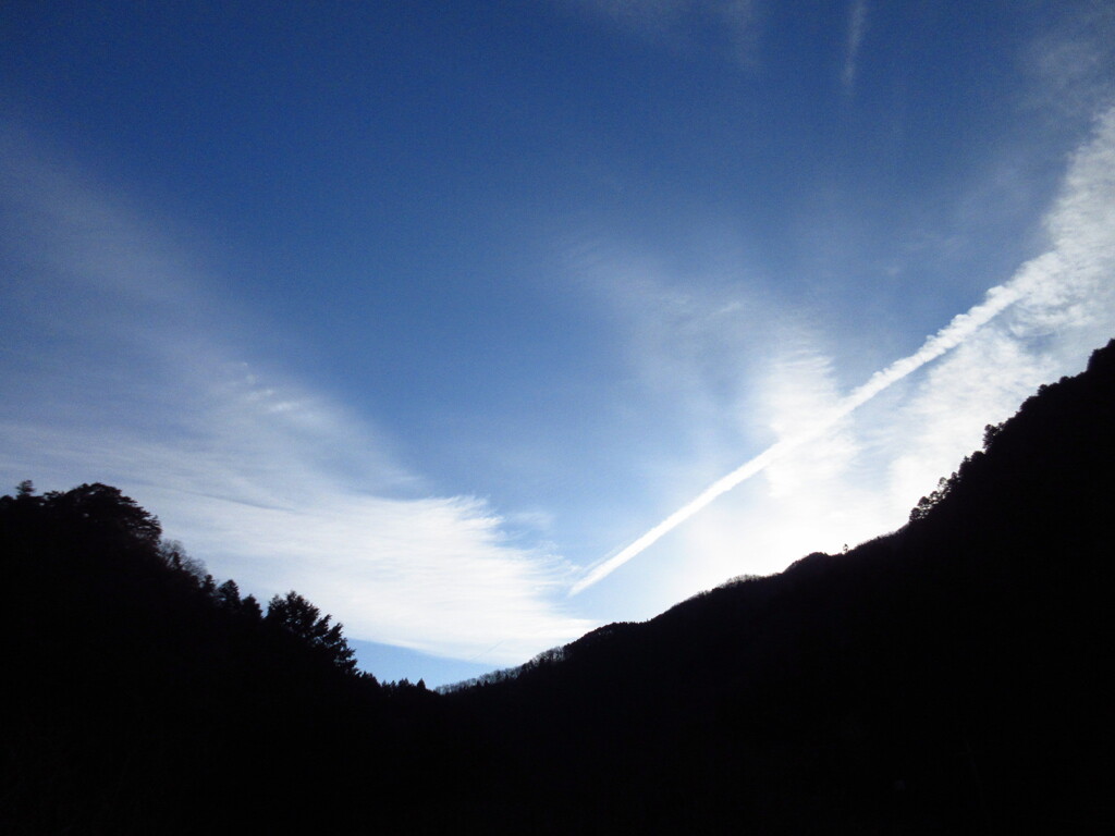 朝の空