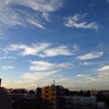 早朝の空