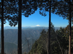 馬頭刈尾根よりの眺め