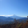 晩秋の富士山