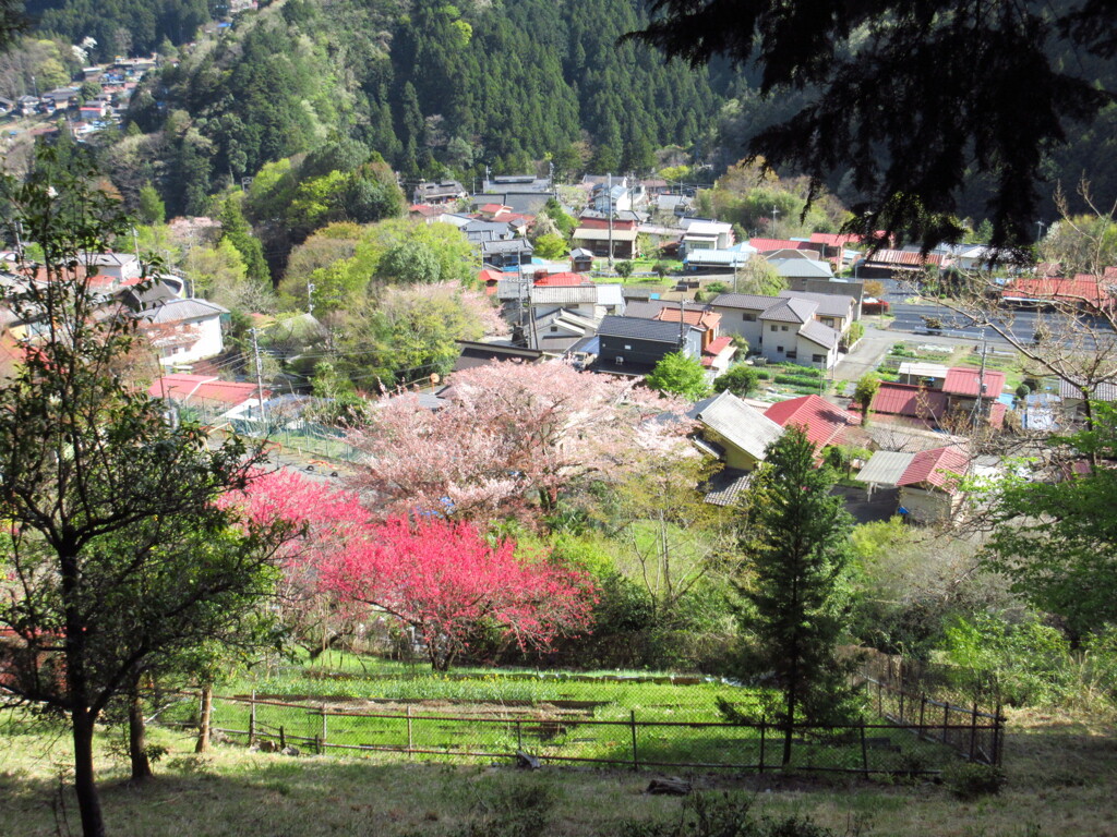 山里の集落