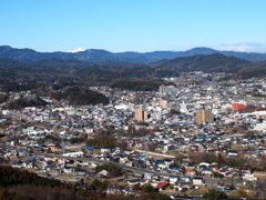 盆地の街