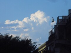 まだ夏空