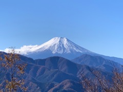 晩秋富士