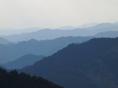 顔振峠にて
