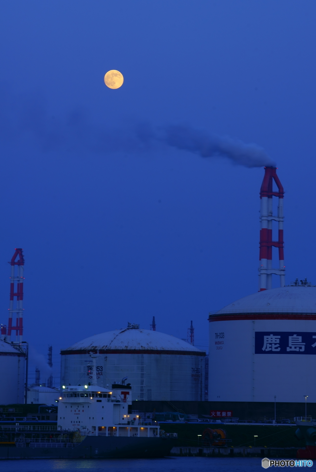 満月の夜