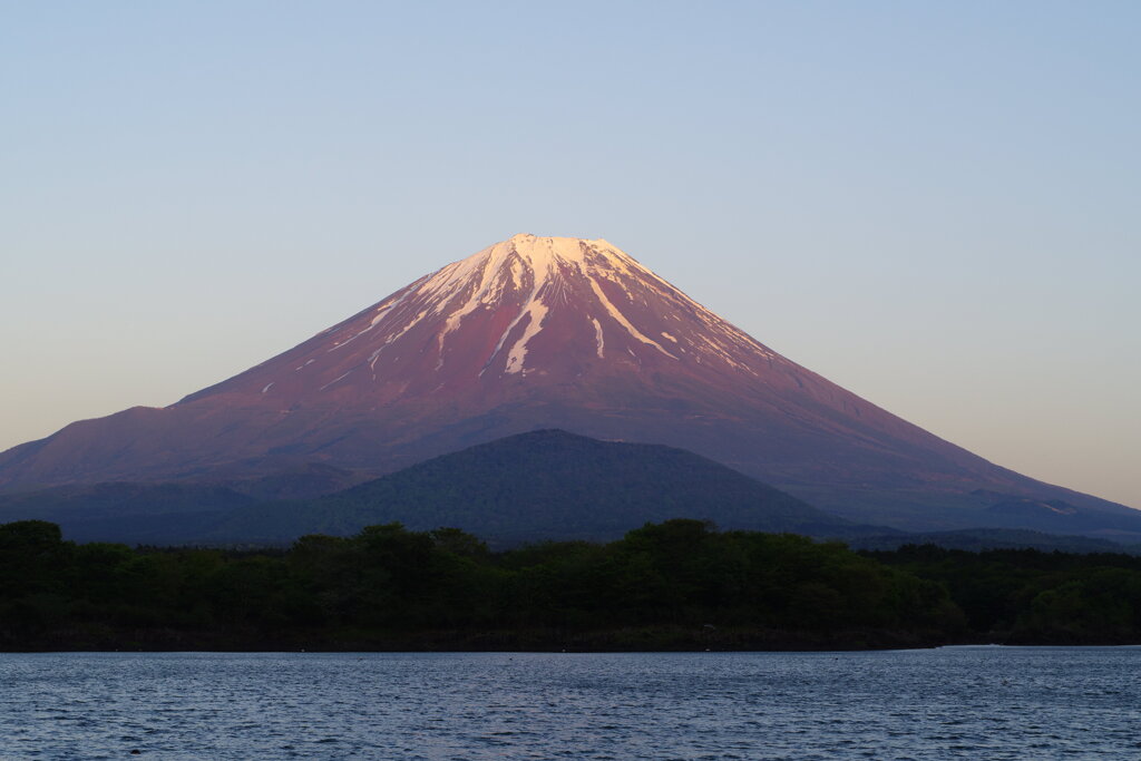富士山夕景