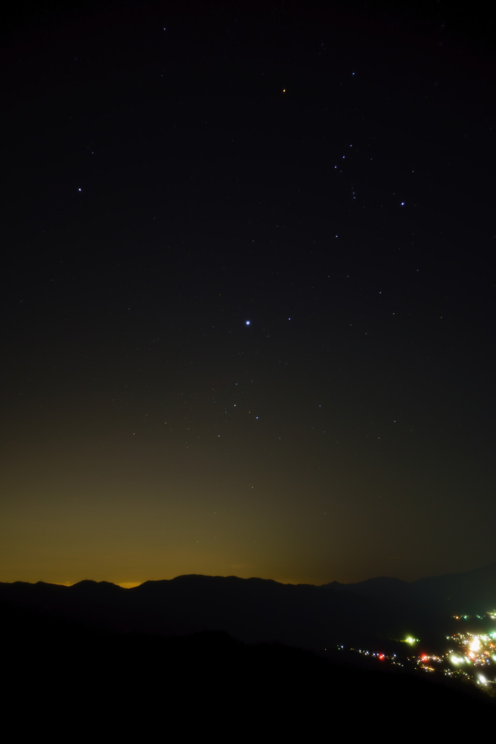 秩父の夜空