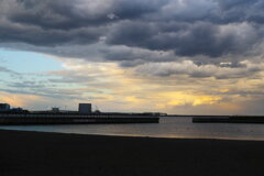 雲の流れ