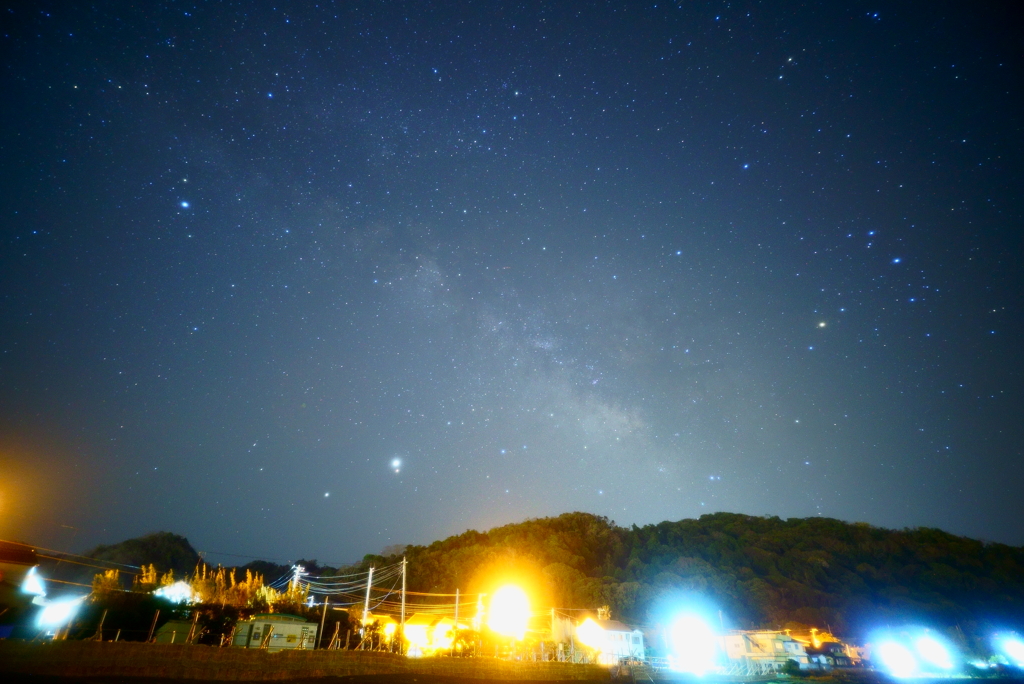 天の川 初撮り