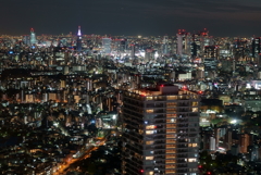サンシャインから新宿方面（望遠）