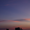 西の空