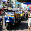 タイ、カオサン通り、トゥクトゥク 