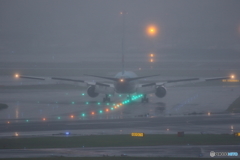 雨のHANEDA