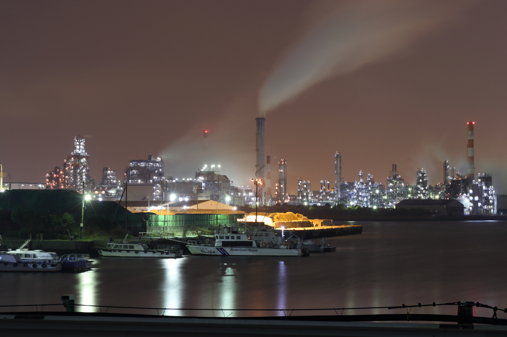 工場夜景