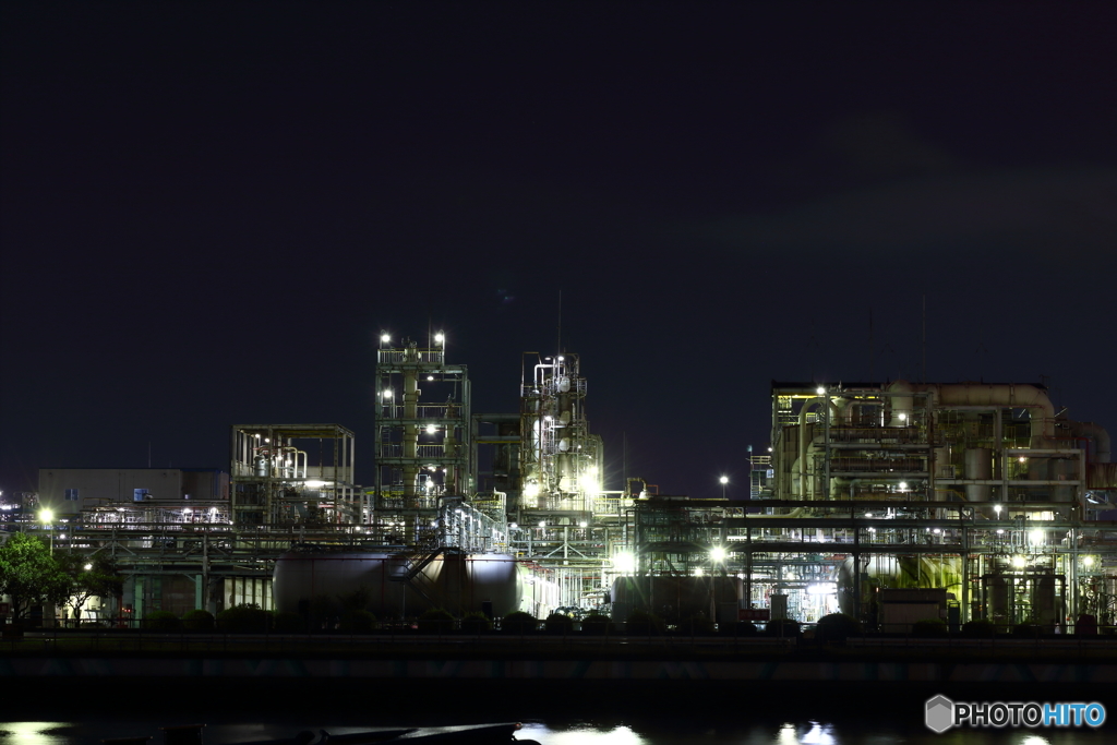 工場夜景