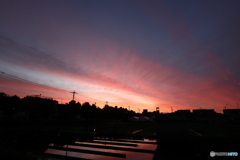 朝の空