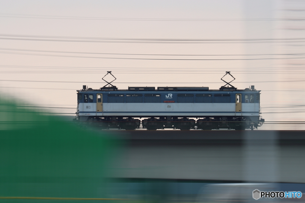 朝の多摩川