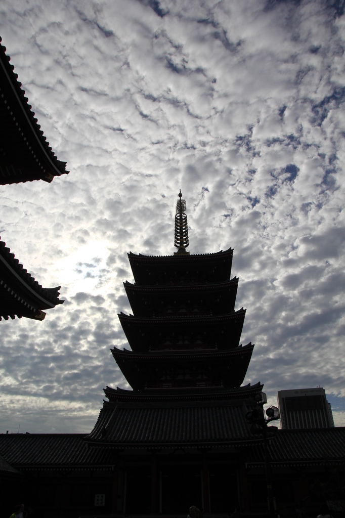 浅草寺五重塔