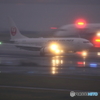 雨のHANEDA