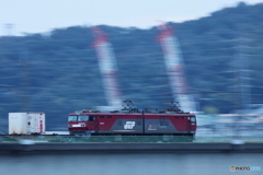 朝の多摩川