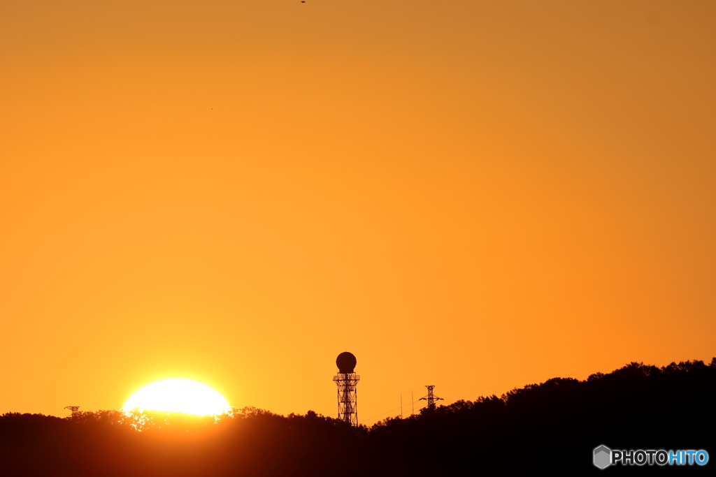 朝の多摩川