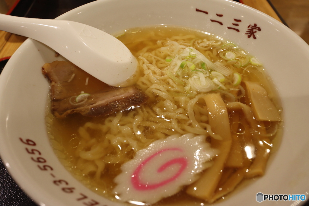 あたたかいラーメンはいかがでしょ？サッパリ系