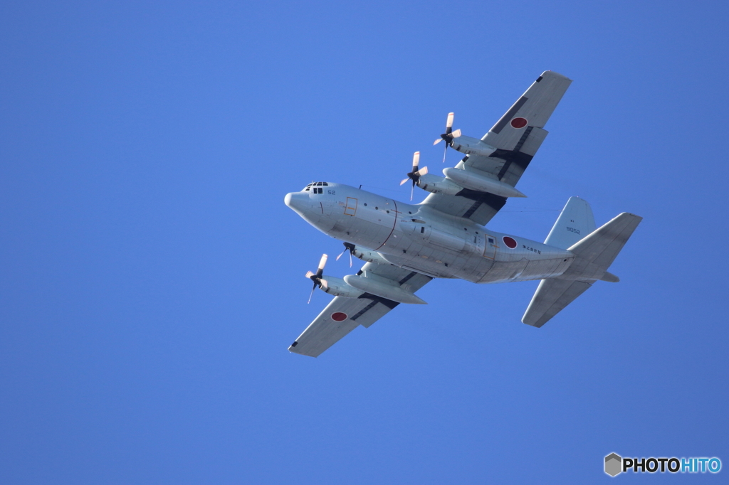 通りすがりの飛行機