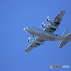 通りすがりの飛行機