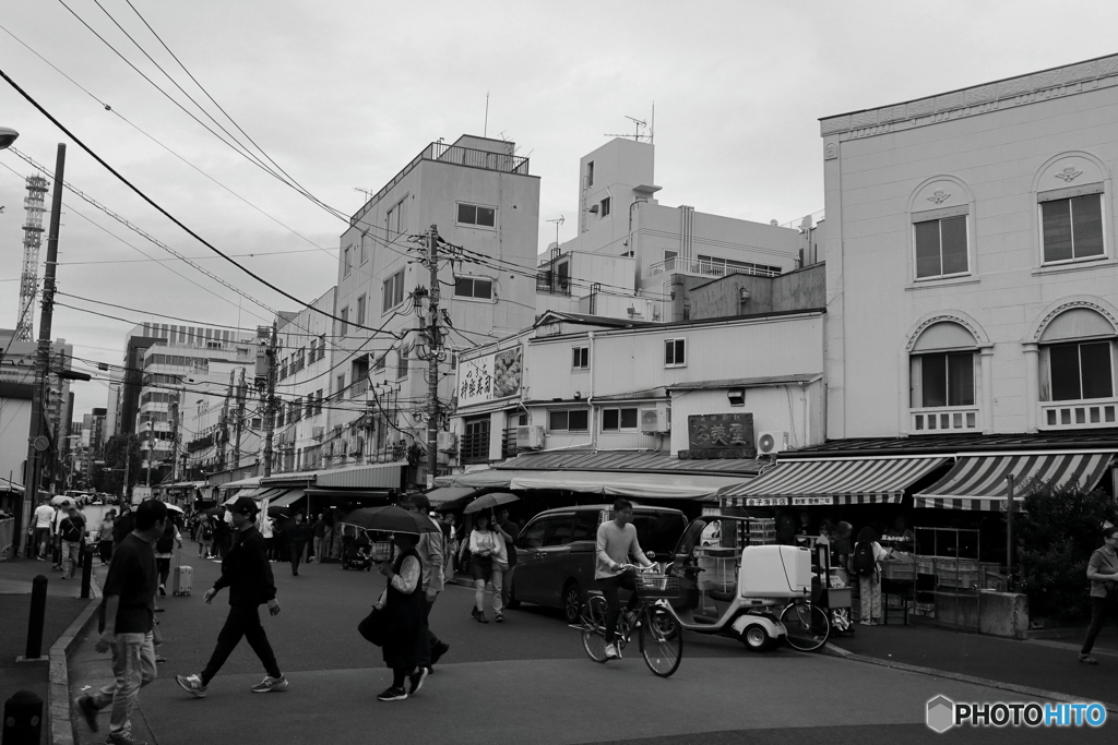 街並み 　築地