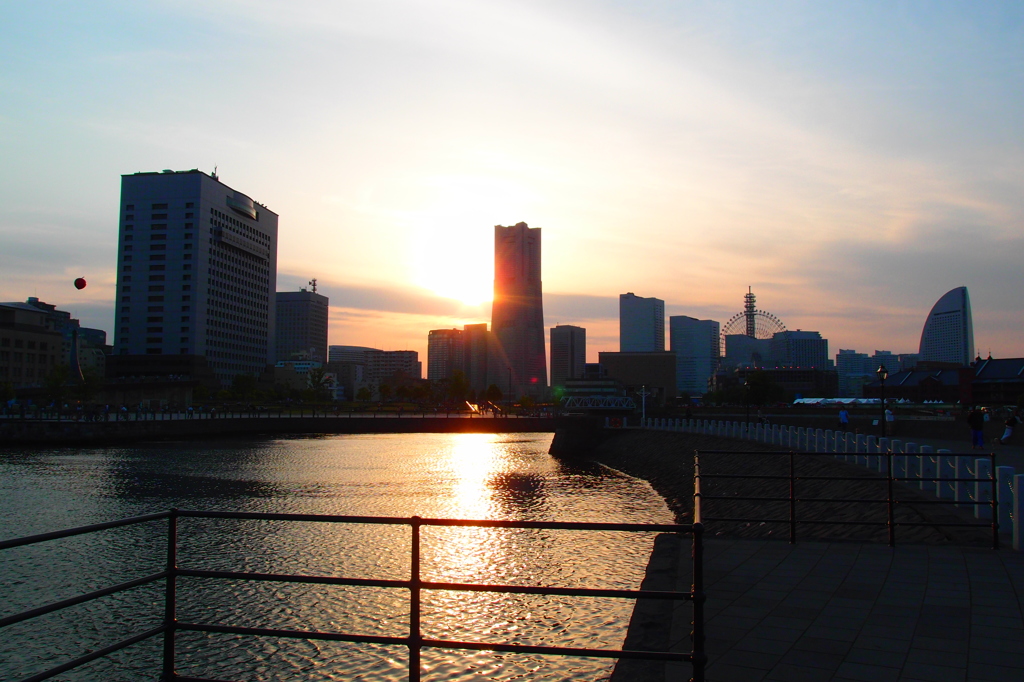 街並み（アートフィルター）