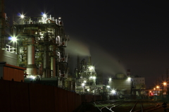 工場夜景