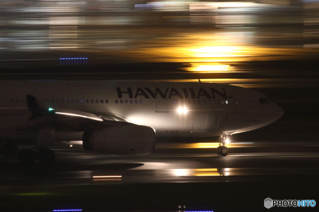 雨のHANEDA
