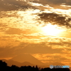 夕方の多摩川
