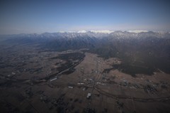 安曇野全景